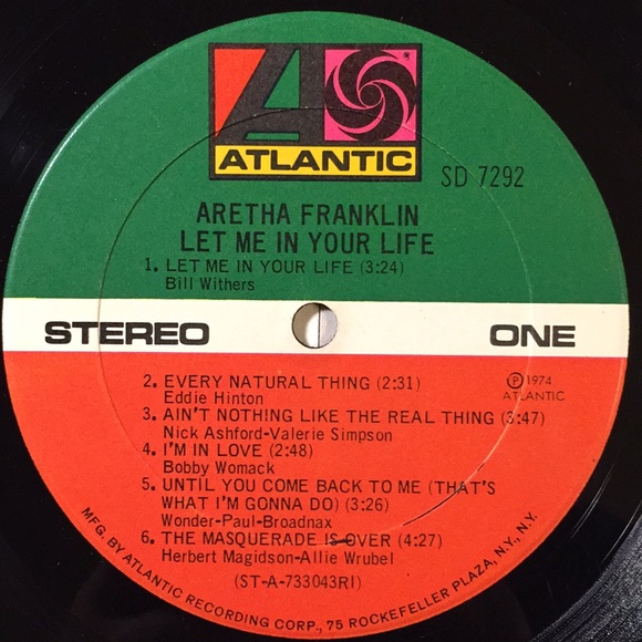 Aretha Franklin - “Let Me In Your Life” Vinyl LP - Picture 4 of 5